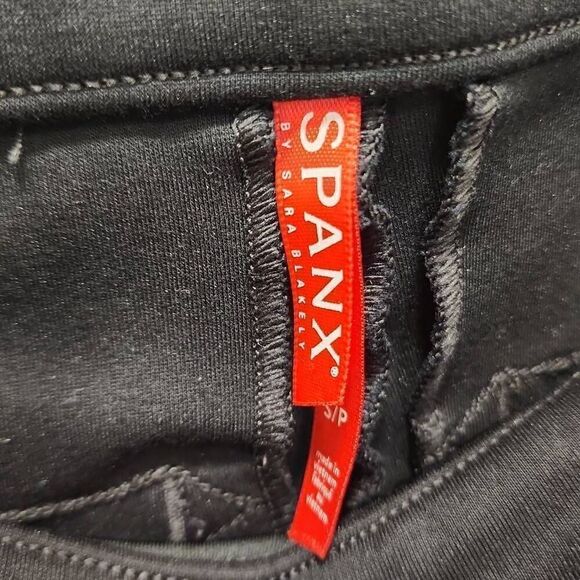 Spanx The Perfect Black Pant Ankle Backseam Skinny Women's Size Small 20251R - Picture 4 of 15